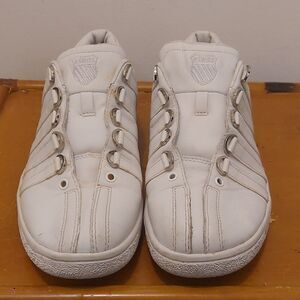 Women K-Swiss White Tennis Sneakers